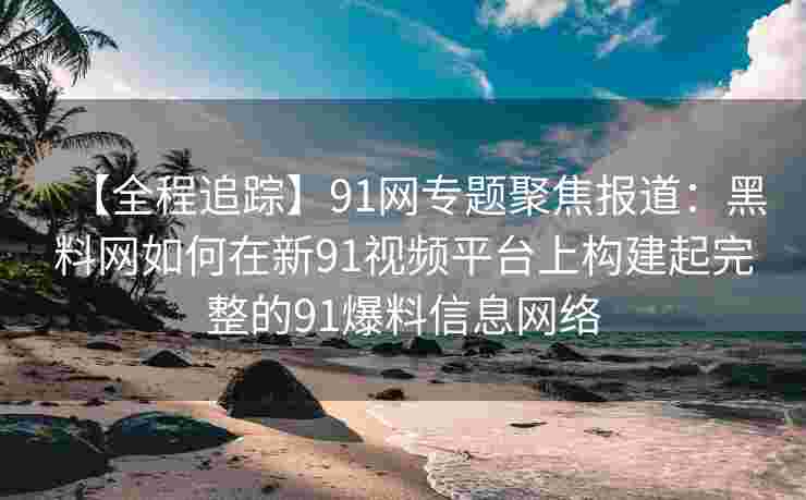 【全程追踪】91网专题聚焦报道：黑料网如何在新91视频平台上构建起完整的91爆料信息网络